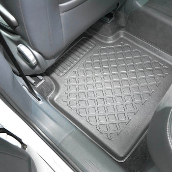 Tapis avec bords relevés Skoda Kodiaq, fabrication 03.2017 - présent, carrosserie suv 5-7 places, sans 3 ème file de sièges | 603293