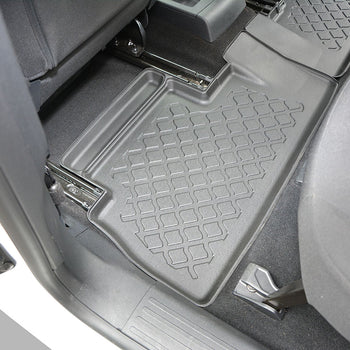 Tapis avec bords relevés Toyota Proace City, fabrication 03.2020 - présent, carrosserie van 5-7 places, sans 3 ème file de sièges | 603440