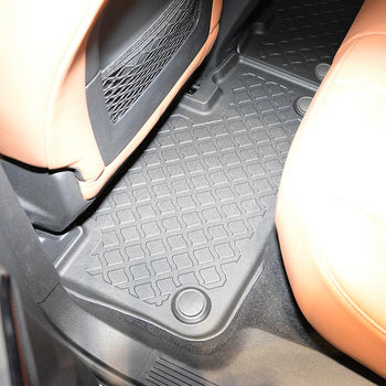 Tapis avec bords relevés DS 7 Crossback, fabrication 02.2018 - présent, carrosserie suv ne correspond pas à la version avec tunnel médian sur la rangée de 2 sièges | 603910