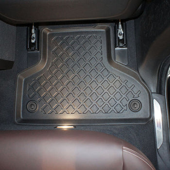 Tapis avec bords relevés BMW X5 F15, fabrication 10.2013 - 10.2018, carrosserie suv 5-7 places, sans 3 ème file de sièges | 602055