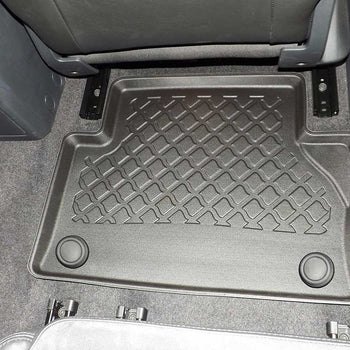 Tapis avec bords relevés Seat Alhambra II, fabrication 09.2010 - présent, carrosserie van 5-7 places, sans 3 ème file de sièges | 603093