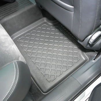 Tapis avec bords relevés Seat Tarraco, fabrication 10.2018 - présent, carrosserie suv 5-7 places, sans 3 ème file de sièges | 603293