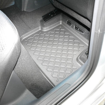 Tapis avec bords relevés Volkswagen Polo VI, fabrication 10.2017 - présent, carrosserie berline | 603425