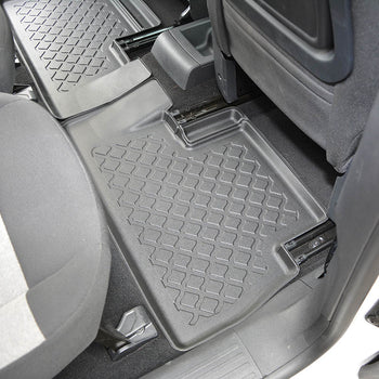 Tapis avec bords relevés Peugeot Rifter e- EV, fabrication 09.2021 - 12.2022, carrosserie van 5-7 places, sans 3 ème file de sièges | 603440