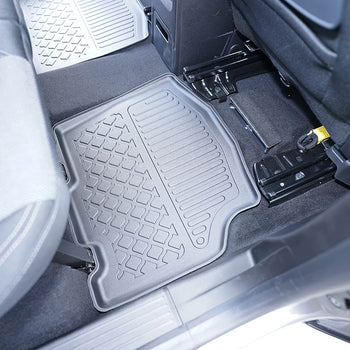 Tapis avec bords relevés Mercedes T-Class, fabrication 04.2022 - présent, carrosserie van empattement court et long, ne correspond pas au modèle électrique | 604009