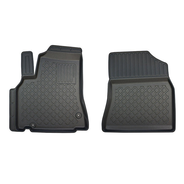 Tapis avec bords relevés Peugeot Partner II, fabrication 2008 - 08.2018, carrosserie van 2-5-7 places, 1ère file de sièges | 652920