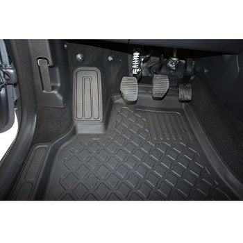 Tapis avec bords relevés Peugeot Partner II, fabrication 2008 - 08.2018, carrosserie van 2-5-7 places, 1ère file de sièges | 652920