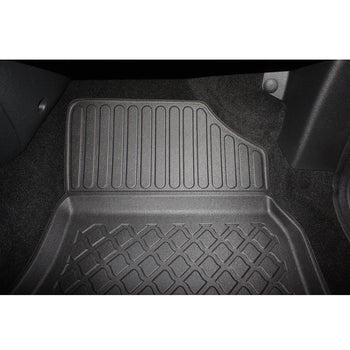 Tapis avec bords relevés Peugeot Partner II, fabrication 2008 - 08.2018, carrosserie van 2-5-7 places, 1ère file de sièges | 652920