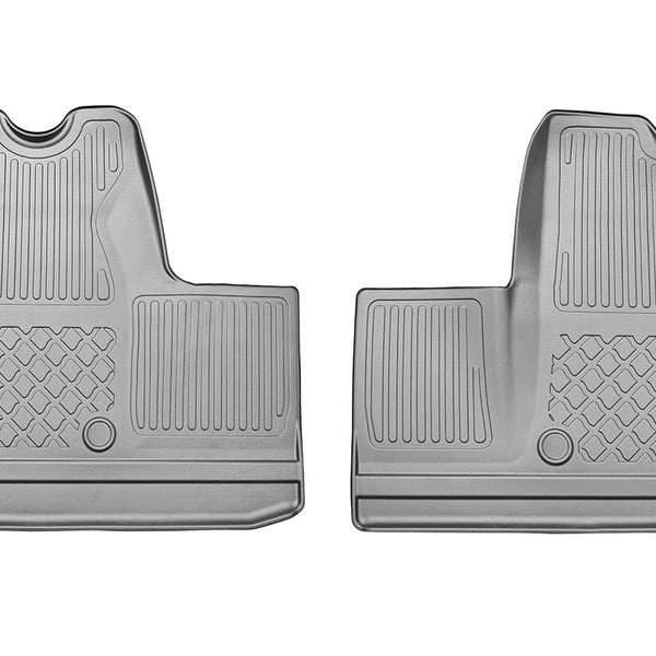 Tapis avec bords relevés Renault Master III, fabrication 2010 - présent, carrosserie van 2-3 places, empattement court, moyen et long | 653489