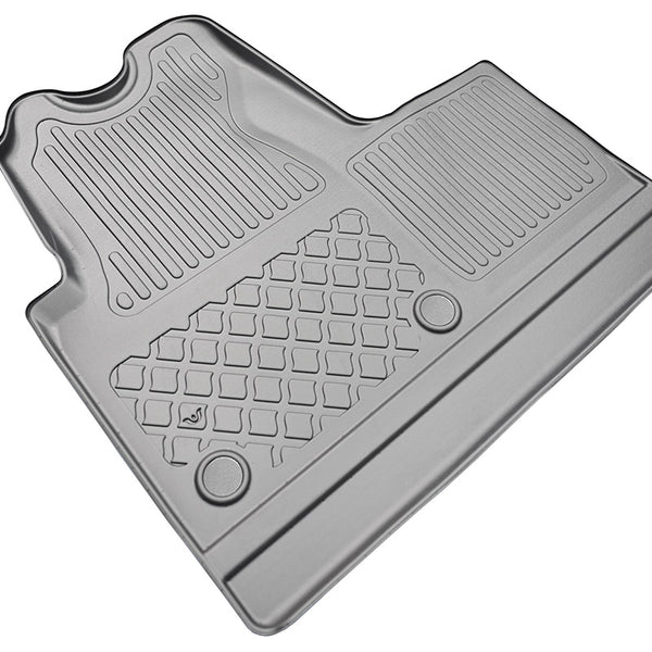 Tapis avec bords relevés Renault Master III, fabrication 2010 - présent, carrosserie van 2-3 places, empattement court, moyen et long | 653489