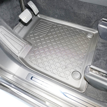 Tapis avec bords relevés Tesla Model X Facelift, fabrication 01.2021 - présent, carrosserie suv 5/6/7 places, tapis de voiture avant | 653875