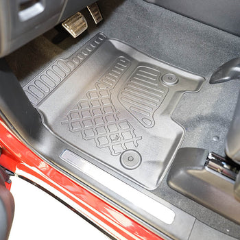Tapis avec bords relevés Dodge RAM V, fabrication 2019 - présent, carrosserie pick-up tapis de voiture avant | 654251