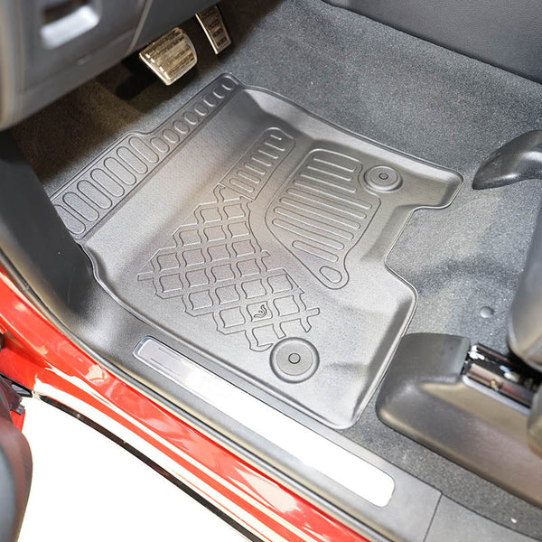 Tapis avec bords relevés Dodge RAM V, fabrication 2019 - présent, carrosserie pick-up tapis de voiture avant | 654251