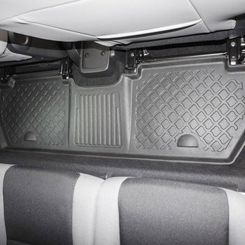 Tapis avec bords relevés Citroen Berlingo II, fabrication 2008 - 08.2018, carrosserie van 5-7 places, sans 3 ème file de sièges | 602920