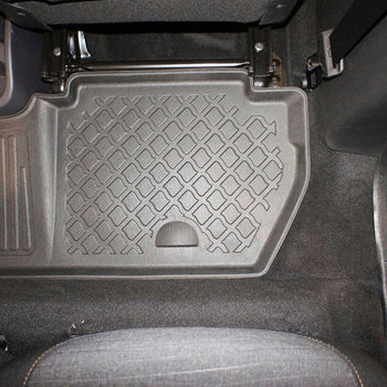 Tapis avec bords relevés Citroen Berlingo II, fabrication 2008 - 08.2018, carrosserie van 5-7 places, sans 3 ème file de sièges | 602920