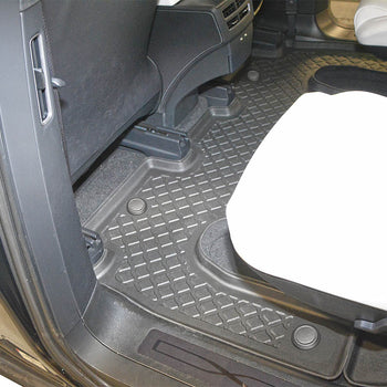 Tapis avec bords relevés Tesla Model X , fabrication 10.2016 - 12.2020, carrosserie suv, 6 places, rangée 2 #2