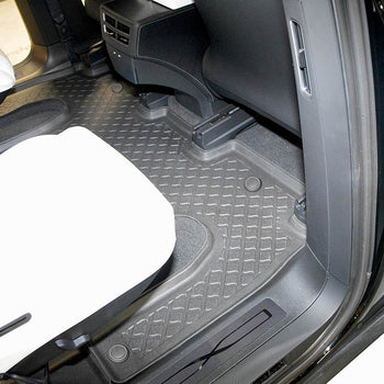 Tapis avec bords relevés Tesla Model X Facelift, fabrication 01.2021 - présent, carrosserie suv, 6 places, rangée 2 #3