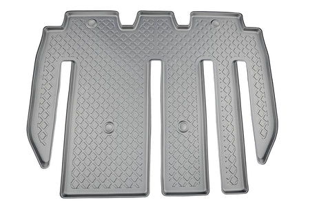 Tapis avec bords relevés Tesla Model X Facelift, fabrication 01.2021 - présent, carrosserie suv 5-7 places, 2 et 3 ème file de sièges | 683875