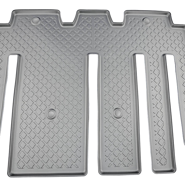 Tapis avec bords relevés Tesla Model X Facelift, fabrication 01.2021 - présent, carrosserie suv 5-7 places, 2 et 3 ème file de sièges | 683875