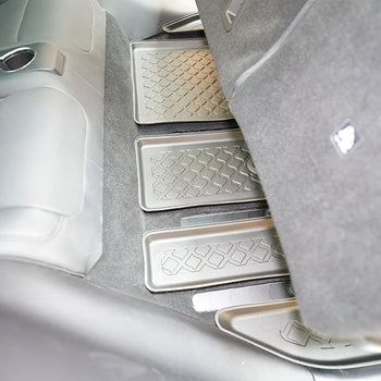 Tapis avec bords relevés Tesla Model X Facelift, fabrication 01.2021 - présent, carrosserie suv 5-7 places, 2 et 3 ème file de sièges | 683875