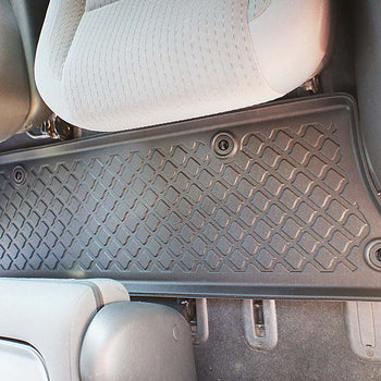 Tapis avec bords relevés Seat Alhambra I, fabrication 1995 - 08.2010, carrosserie van 7 places, rangée 3 | 692169