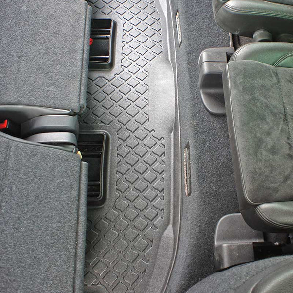 Tapis avec bords relevés Seat Alhambra II, fabrication 09.2010 - présent, carrosserie van 7 places, rangée 3 | 693093