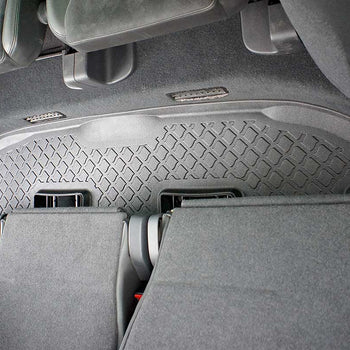 Tapis avec bords relevés Volkswagen Sharan II, fabrication 09.2010 - présent, carrosserie van 7 places, rangée 3 | 693093