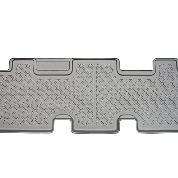 Tapis avec bords relevés Volkswagen T6 .1 Caravelle, fabrication 2019 - présent, carrosserie van empattement court et long, 3 ème file de sièges | 693105
