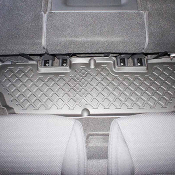 Tapis avec bords relevés Kia Carens III, fabrication 04.2013 - 08.2019, carrosserie van 7 places, rangée 3 | 693187