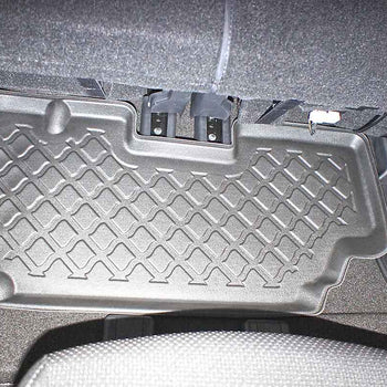 Tapis avec bords relevés Kia Carens III, fabrication 04.2013 - 08.2019, carrosserie van 7 places, rangée 3 | 693187