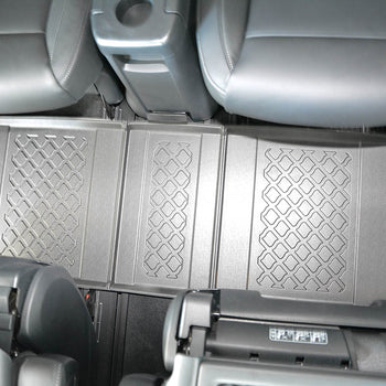 Tapis avec bords relevés Mercedes EQV, fabrication 10.2020 - présent, carrosserie van 3 ème file de sièges | 693352