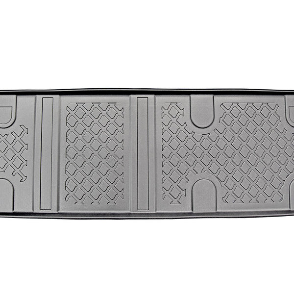Tapis avec bords relevés Mercedes Vito W447, fabrication 10.2014 - présent, carrosserie van empattement extra long, 3 ème file de sièges, sièges fixes | 693353