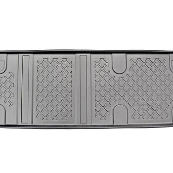 Tapis avec bords relevés Mercedes Vito W447, fabrication 10.2014 - présent, carrosserie van empattement extra long, 3 ème file de sièges, sièges fixes | 693353