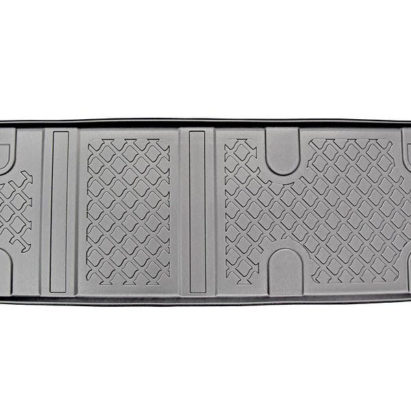 Tapis avec bords relevés Mercedes Vito W447, fabrication 10.2014 - présent, carrosserie van empattement extra long, 3 ème file de sièges, sièges fixes | 693353