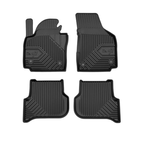 Tapis avec bords relevés Seat Altea, fabrication 2004 - 08.2015, carrosserie berline distances 31.5 cm côté conducteur / 30.4 cm côté passager | 77407244