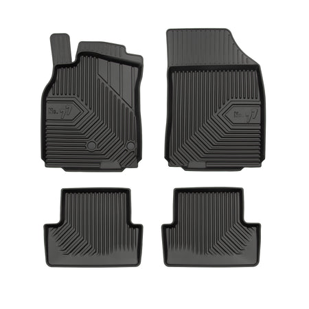 Tapis avec bords relevés Renault Megane III, fabrication 11.2008 - 12.2015, carrosserie sedán | 77407381