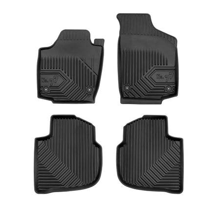 Tapis avec bords relevés Skoda Rapid, fabrication 10.2012 - 03.2019, carrosserie break | 77407480