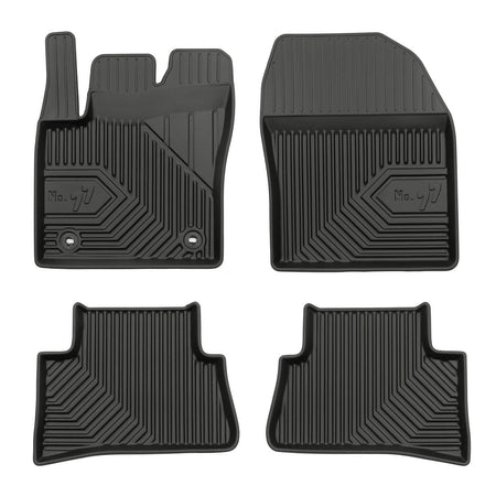 Tapis avec bords relevés Toyota C-HR Hybrid, fabrication 01.2017 - 12.2023, carrosserie suv ne correspond pas au phev | 77407732