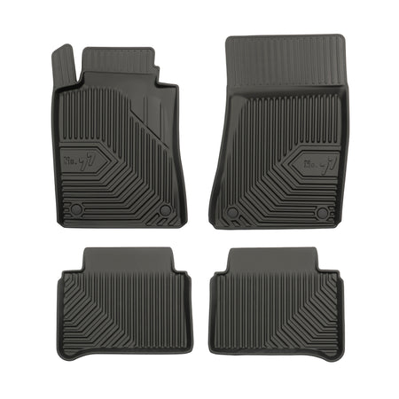 Tapis avec bords relevés Mercedes Classe E W211, fabrication 2003 - 10.2009, carrosserie break sans 4matic | 77408104