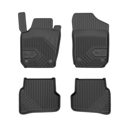Tapis avec bords relevés Volkswagen Polo V, fabrication 05.2009 - 09.2017, carrosserie sedán | 77408241