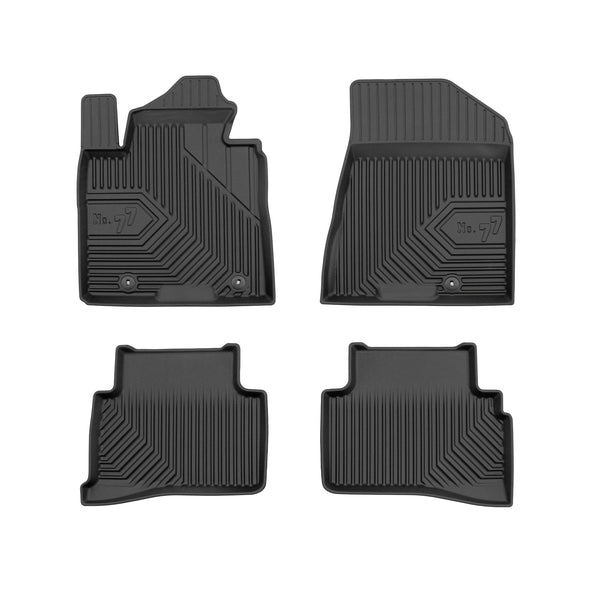 Tapis avec bords relevés Hyundai Tucson III, fabrication 07.2015 - 09.2020, carrosserie suv avec prétensionneur de ceinture de sécurité derrière le siège du conducteur | 77425804