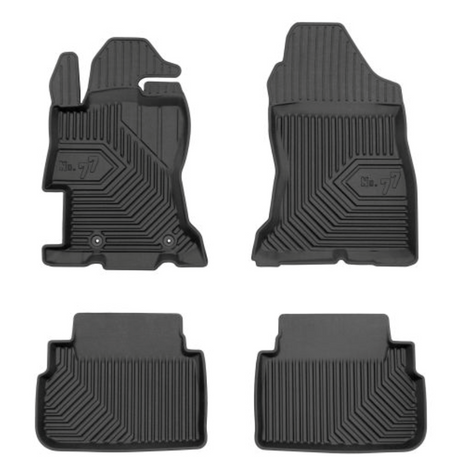 Tapis avec bords relevés Subaru XV II, fabrication 01.2018 - 10.2023, carrosserie suv | 77426870