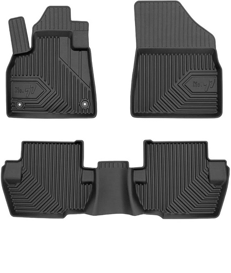 Tapis avec bords relevés DS 5, fabrication 01.2012 - 12.2018, carrosserie berline | 77427211