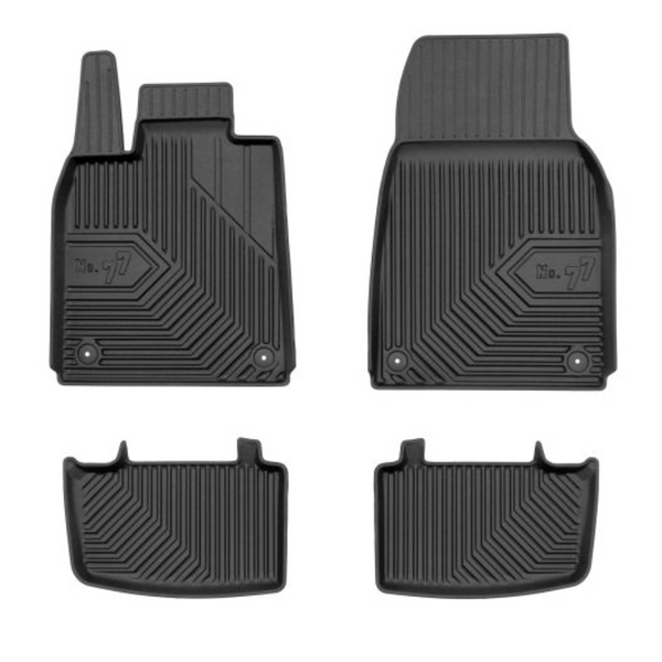 Tapis avec bords relevés Audi E-Tron GT quattro (FW) electric, fabrication 03.2021 - présent, carrosserie sedán | 77427297