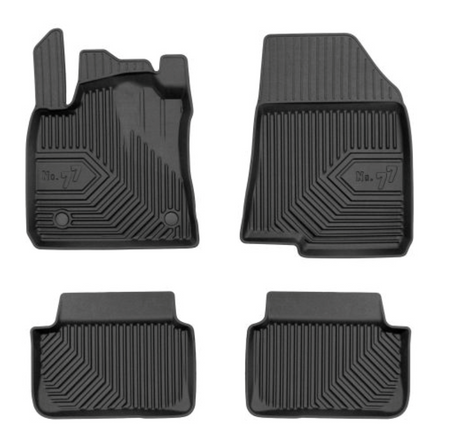 Tapis avec bords relevés Dacia Logan III, fabrication 01.2021 - présent, carrosserie sedán | 77427303