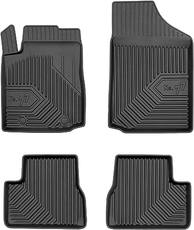 Tapis avec bords relevés Citroen C3 I, fabrication 2002 - 2009, carrosserie berline | 77427419