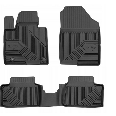 Tapis avec bords relevés Hyundai Tucson Hybrid, fabrication 12.2020 - présent, carrosserie suv ne correspond pas au phev et mhev | 77427624