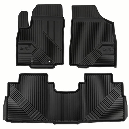 Tapis avec bords relevés Forthing U-Tour, fabrication 2024 - présent, carrosserie minibus 1 et 2 ème file de sièges | 77800817