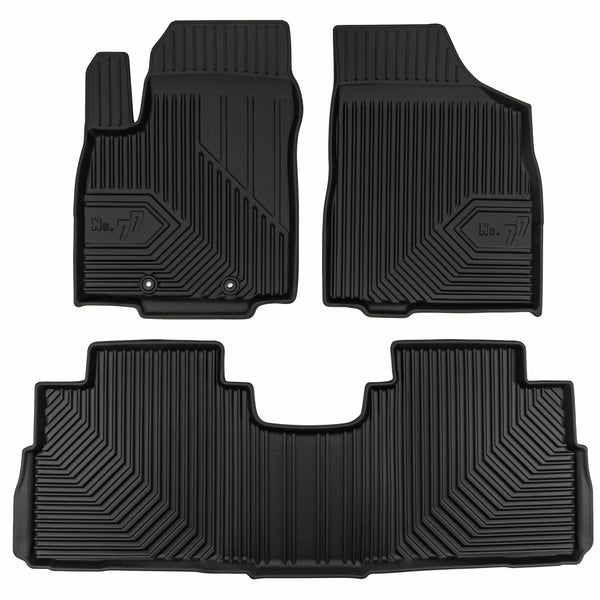 Tapis avec bords relevés Forthing U-Tour, fabrication 2024 - présent, carrosserie minibus 1 et 2 ème file de sièges | 77800817