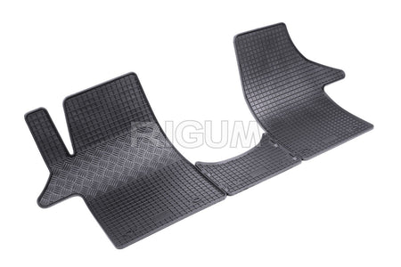 Tapis de voiture Volkswagen T5 Multivan, fabrication 2003 - 05.2015, carrosserie van 3 places | 902778